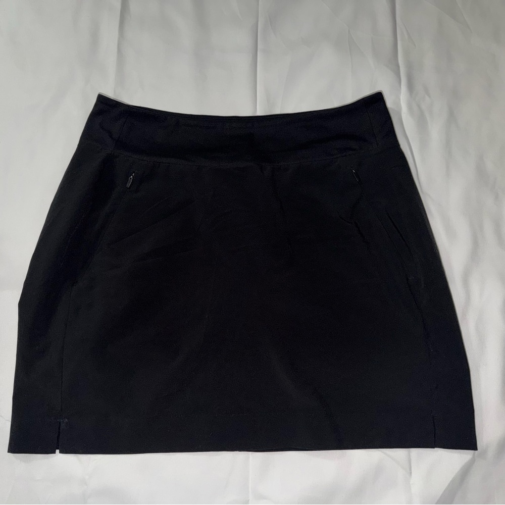 Athleta SoHo Black Skort Size 4 Athletic Golf Tennis Athleisure